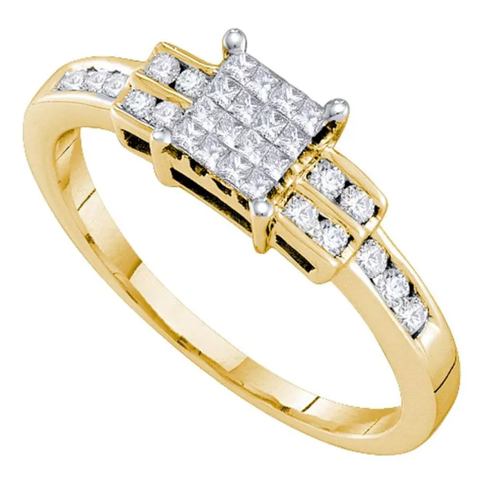 13CTDiamond INVISIBLE RING gndatlanta Rings