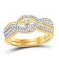 gndatlanta Rings 10k Yellow Gold Princess Diamond Bridal Wedding Ring Set 13 Cttw gndatlanta Rings 10k Yellow Gold Princess Diamond Bridal Wedding Ring Set 13 Cttw