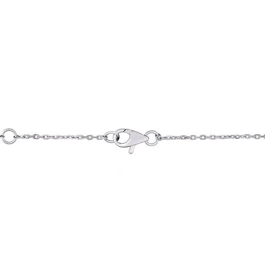 JMS always Necklaces Original AMOUR 12 CT TDW Diamond Bezelset Bar Necklace In 14K White Gold JMS always Necklaces Original AMOUR 12 CT TDW Diamond Bezelset Bar Necklace In 14K White Gold