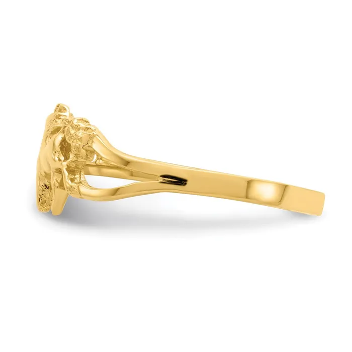 Rings Goldia 14K Yellow Gold Polished Unicorn Ring