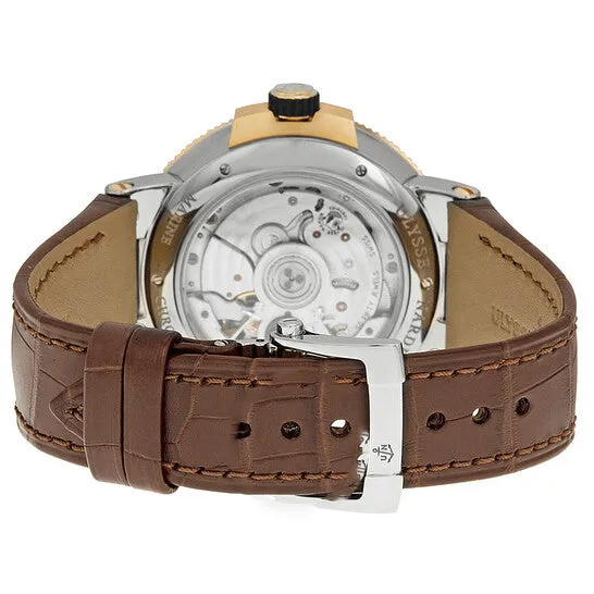 Watches Original Ulysse Nardin Marine Chronometer Silver Dial Brown Leather Mens Watch 118512241 JMS always Watches Original Ulysse Nardin Marine Chronometer Silver Dial Brown Leather Mens Watch 118512241 JMS always