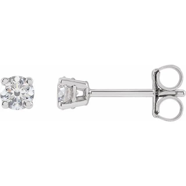 Earrings 14K White Gold 16 CTW LabGrown Diamond Earrings TreasureFineJewelers Earrings 14K White Gold 16 CTW LabGrown Diamond Earrings TreasureFineJewelers