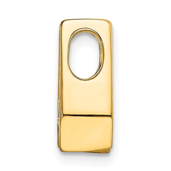 PreStyled Sets 14k Yellow Gold AAA 45mm Diamond Slide TreasureFineJewelers