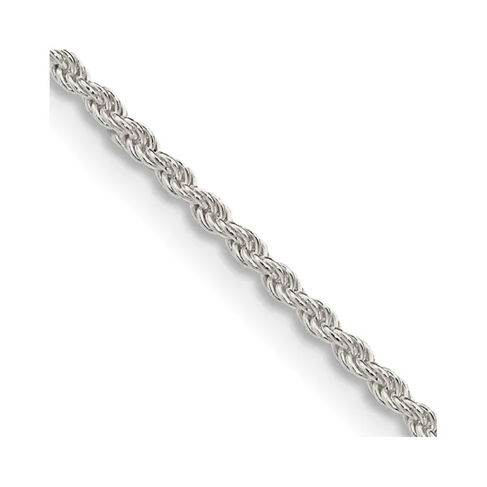 Sterling Silver 15mm Solid Rope Chain TreasureFineJewelers Rings