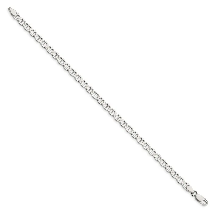 Sterling Silver 475mm Flat Anchor Chain TreasureFineJewelers Rings